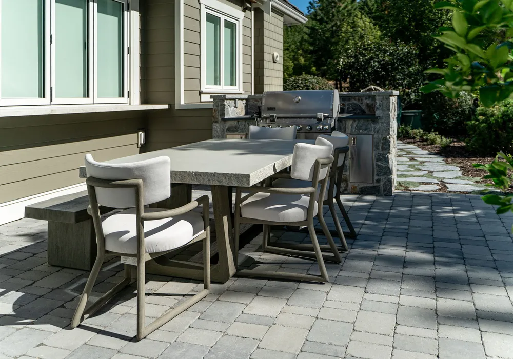 paver stones and floors and stone table top